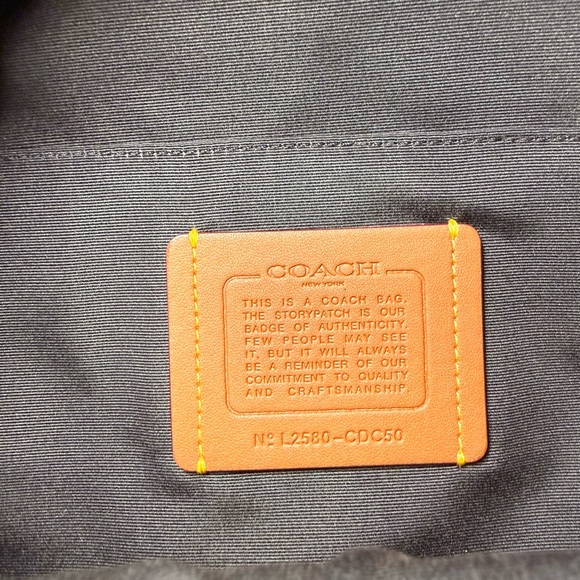 West Pack In Signature Denim - Still in sealed plastic from Coach - Never Opened - Picture 9 of 16